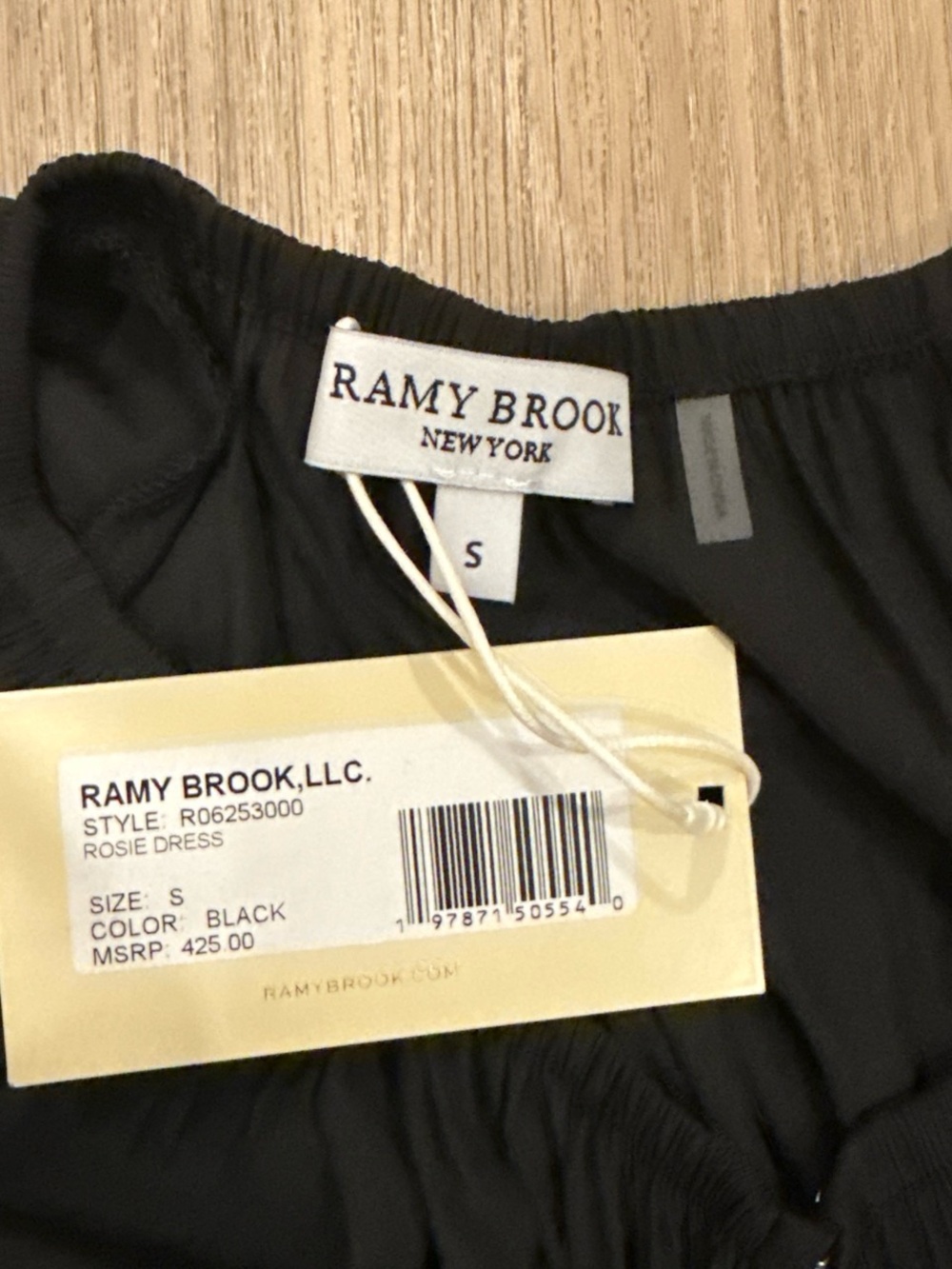 Ramy Brook Black Tiered Mini Skirt - Picture 3 of 3